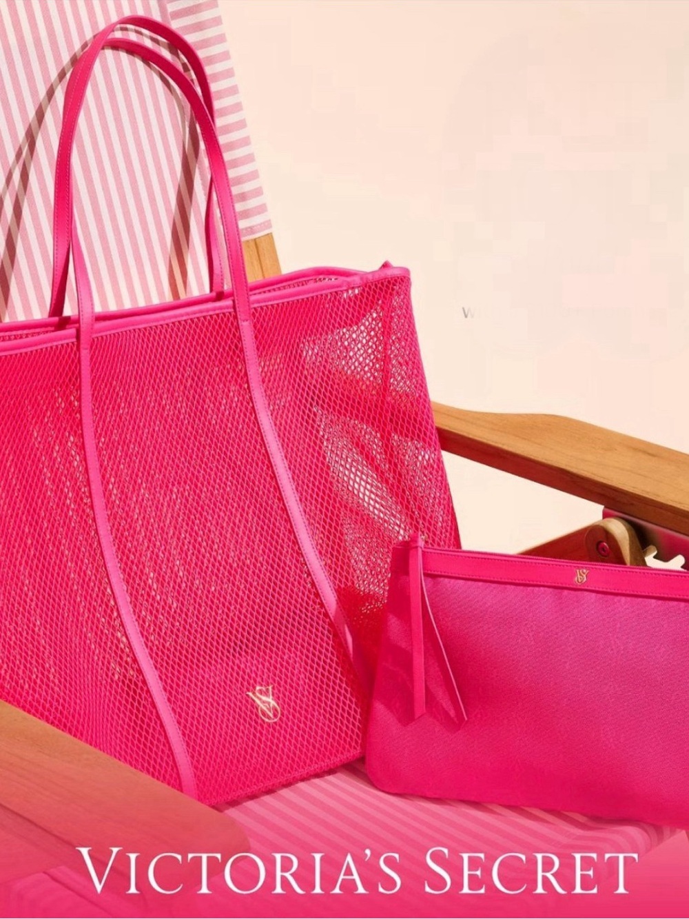 Victoria Secret, Beach Tote Bag